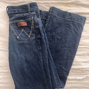 Wrangler Women's Retro Bailey High-Rise Trouser Jean - Dark Wash